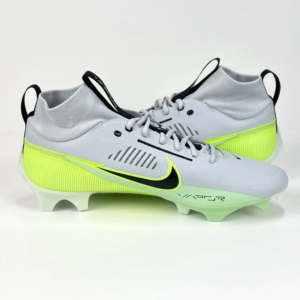 Nike Vapor Edge Pro 360 2 Football Cleats Platinum Green nby DA5456-004 Mens 14